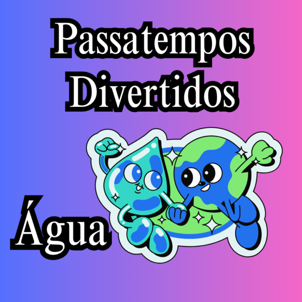 Livro Passatempos divertidos- Água