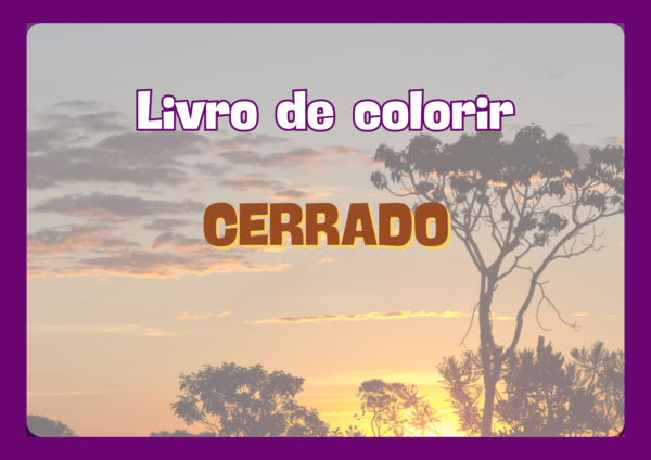 Livro de colorir- Cerrado