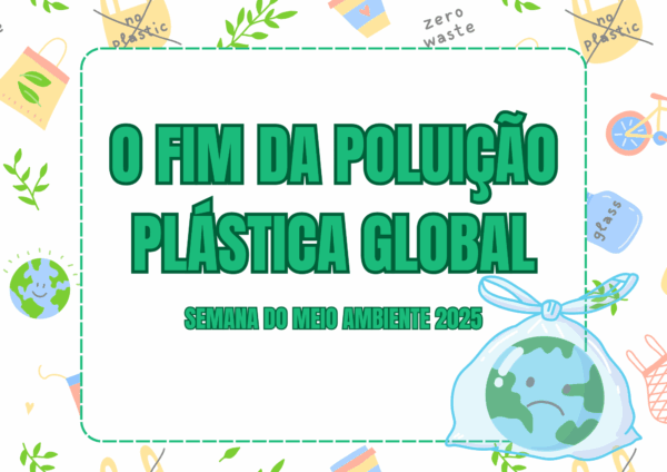 Folder- O fim da poluição plástica